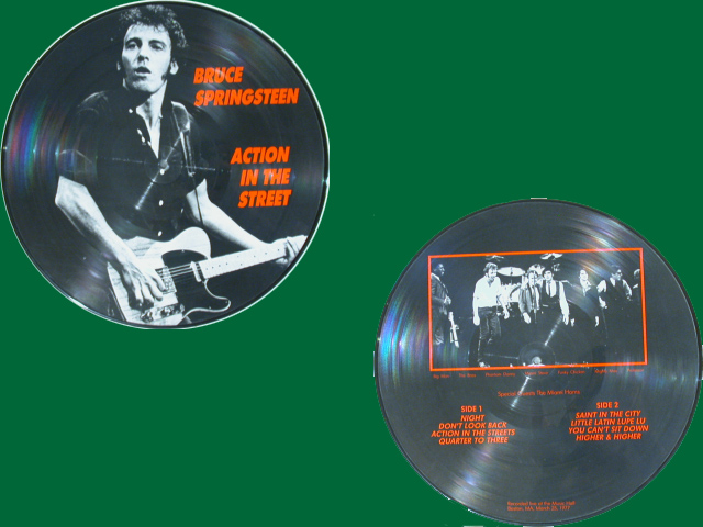 Bruce Springsteen Bootlegs : ACTION IN THE STREET - LPAITS4