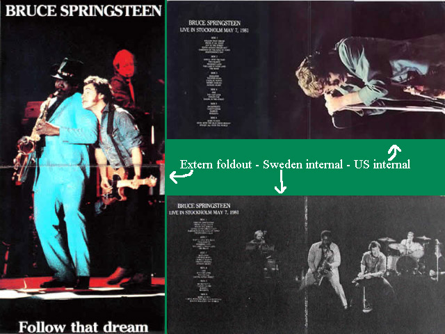 米3LP Bruce Springsteen Follow That Dream FTD16 Not On Label /00920 Bruce Springsteen Bootlegs : FOLLOW THAT DREAM - LPFTD1