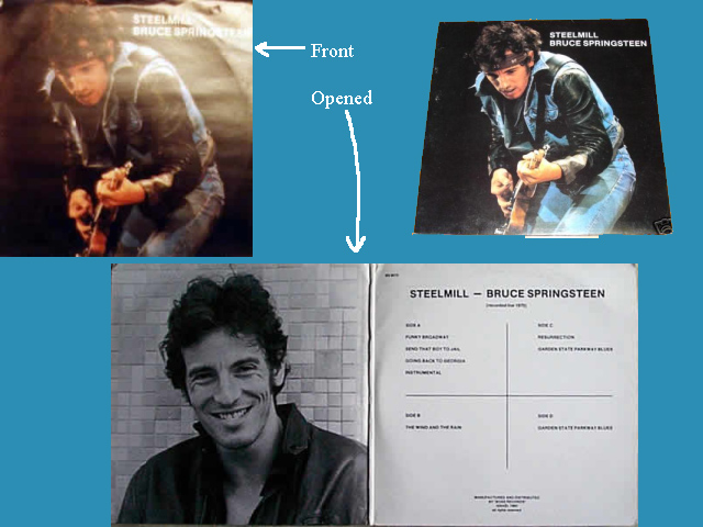 ブルーススプリングスティーン　STEEL MILL ブートレグレコード Bruce Springsteen Bootlegs : STEEL MILL - LPSM1